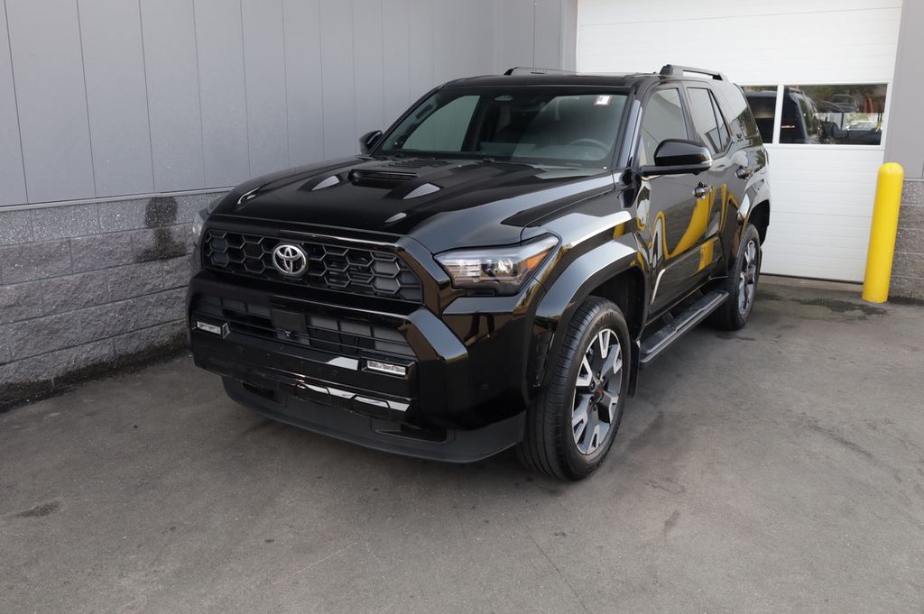 Black 2025 Toyota 4Runner SUV / Crossover Four-Wheel Drive 8-Speed Automatic