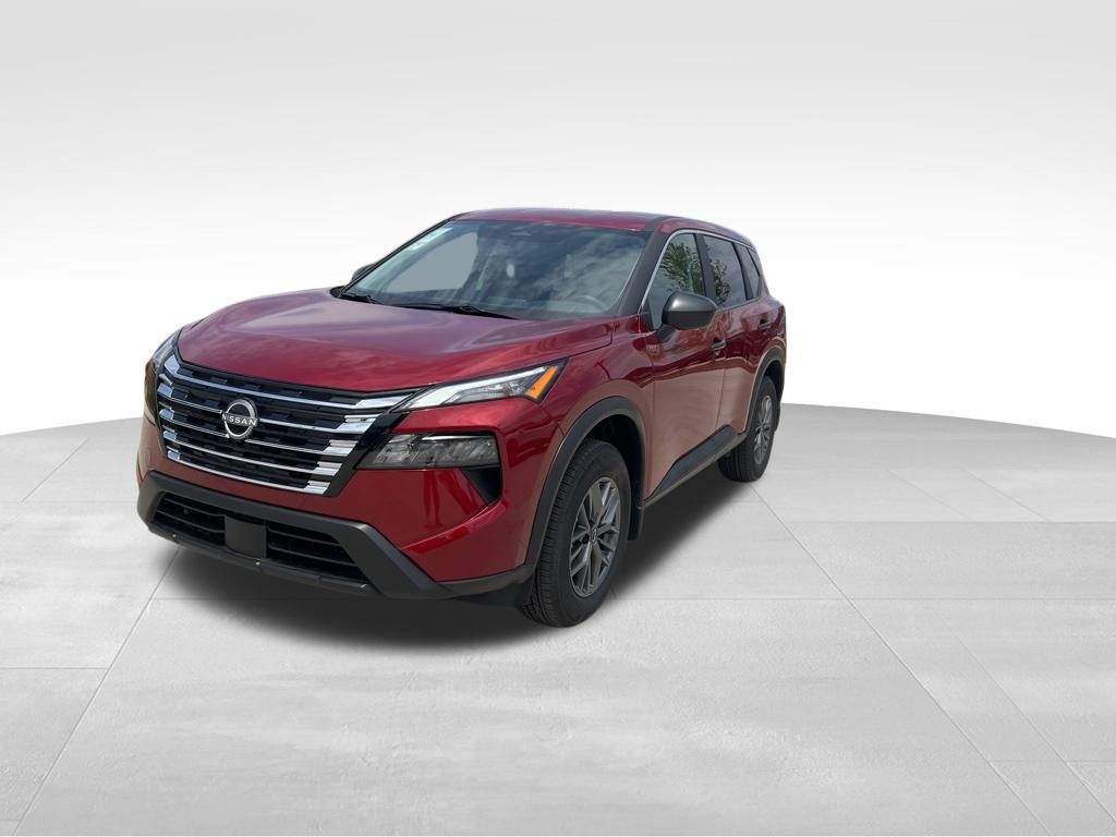 2025 Scarlet Ember Tintcoat Nissan Rogue S FWD SUV