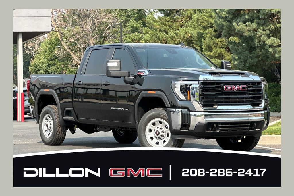 Onyx Black 2026 GMC Sierra 2500HD Pickup Truck Four-Wheel Drive Automatic