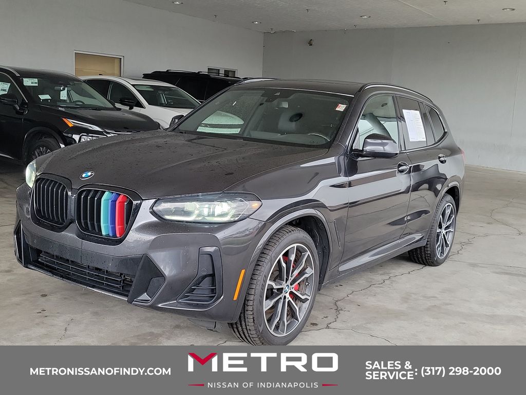 Gray 2022 BMW X3 SUV / Crossover All-Wheel Drive 8-Speed Automatic