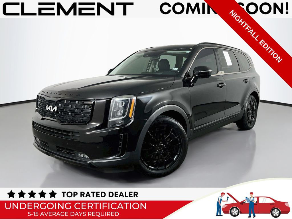 Black Copper 2022 Kia Telluride SUV / Crossover All-Wheel Drive 8-Speed Automatic