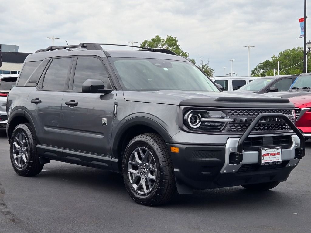 Gray Metallic 2025 Ford Bronco Sport SUV / Crossover All-Wheel Drive 8-Speed Automatic