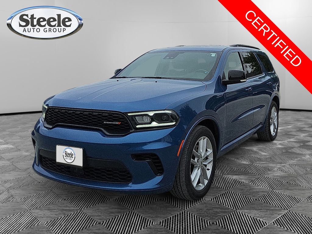 Blue (Frostbite Pearlcoat) 2024 Dodge Durango GT Plus RWD SUV / Crossover Rear-Wheel Drive 8-Speed Automatic
