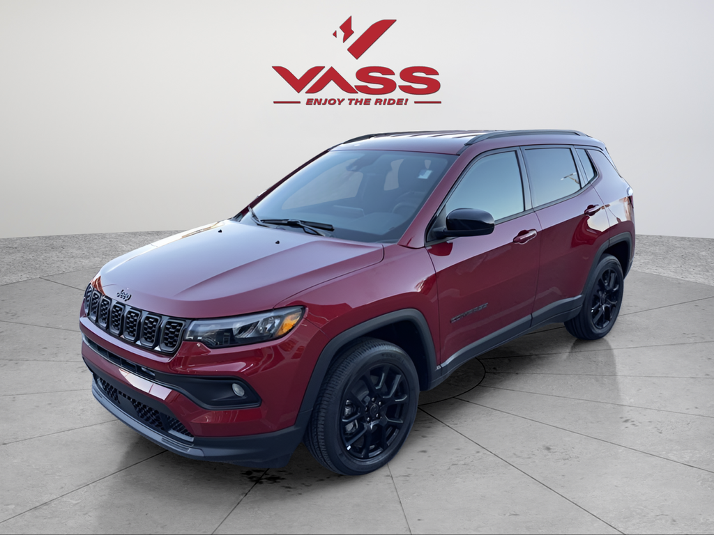 Red Hot Pearlcoat 2026 Jeep Compass SUV / Crossover Four-Wheel Drive 8-Speed Automatic