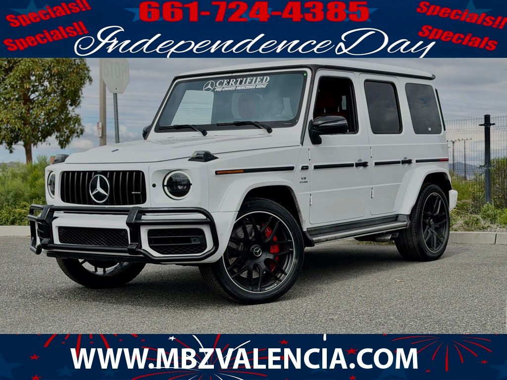 MANUFAKTUR Moonlight White Metallic 2023 Mercedes-Benz G-Class SUV / Crossover All-Wheel Drive 9-Speed Automatic