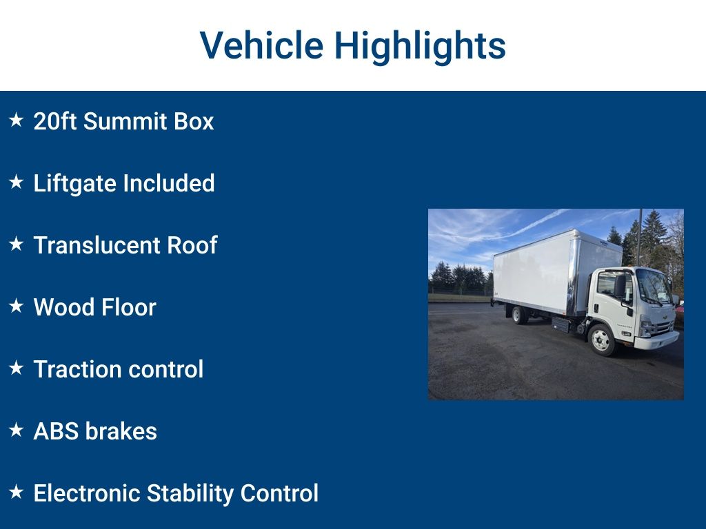 2024 Chevrolet 5500 HD LCF Diesel DRY VAN BODY