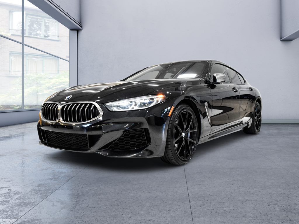 Black Sapphire Metallic 2021 BMW 8 Series Coupe All-Wheel Drive 8-Speed Automatic