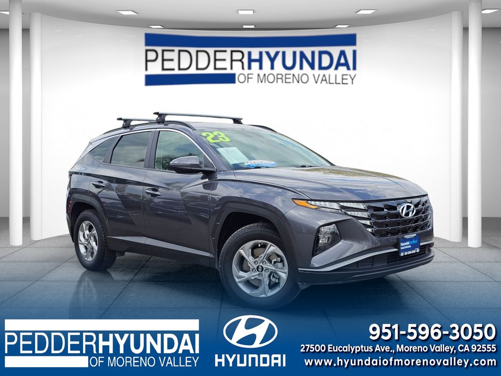 Gray 2023 Hyundai Tucson SUV / Crossover All-Wheel Drive 8-Speed Automatic