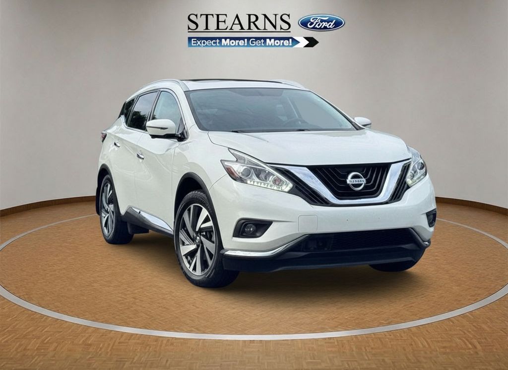 Pearl White 2018 Nissan Murano SUV / Crossover Front-Wheel Drive Continuously Variable Transmission