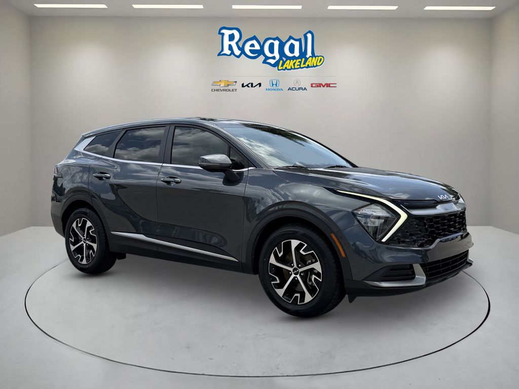 Gravity Gray 2023 Kia Sportage EX FWD SUV / Crossover Front-Wheel Drive 8-Speed Automatic