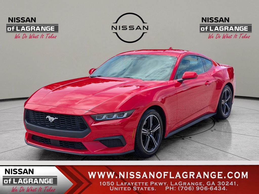 Race Red 2024 Ford Mustang Coupe Rear-Wheel Drive Automatic