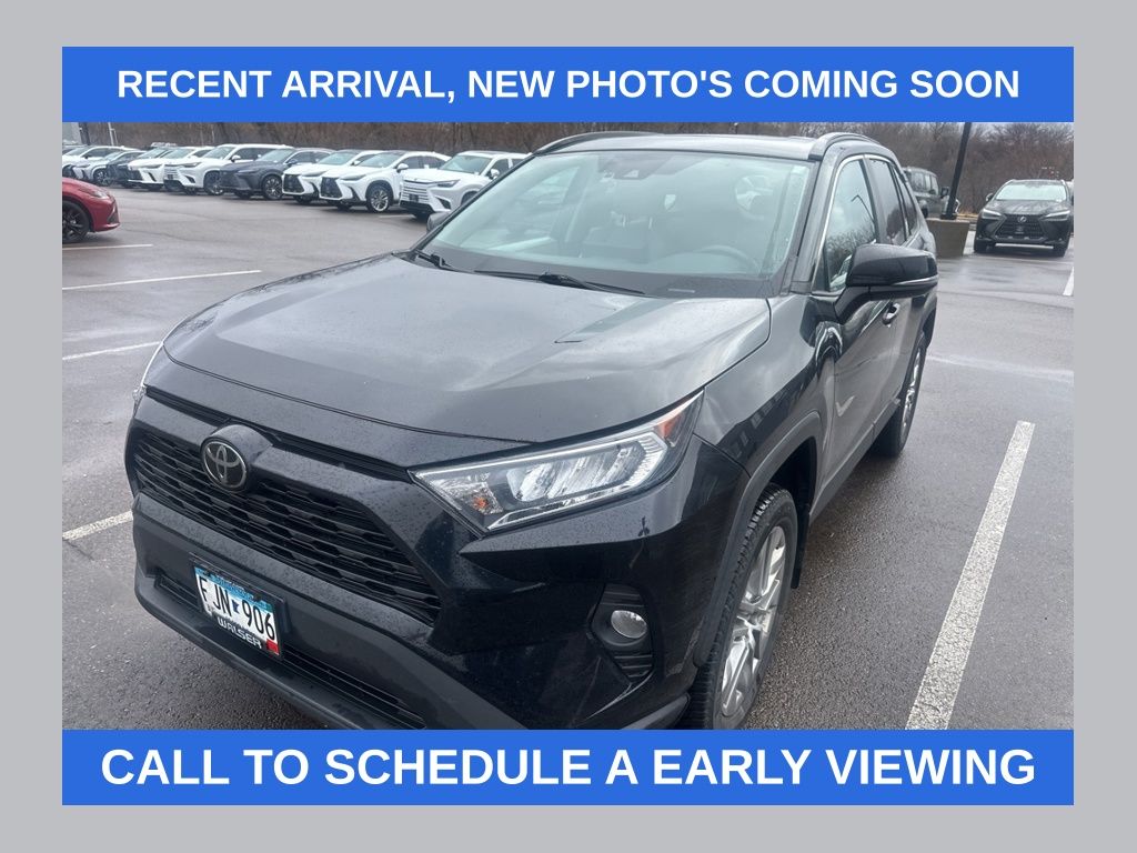 Midnight Black Metallic 2020 Toyota RAV4 XLE Premium AWD SUV / Crossover All-Wheel Drive 8-Speed Automatic