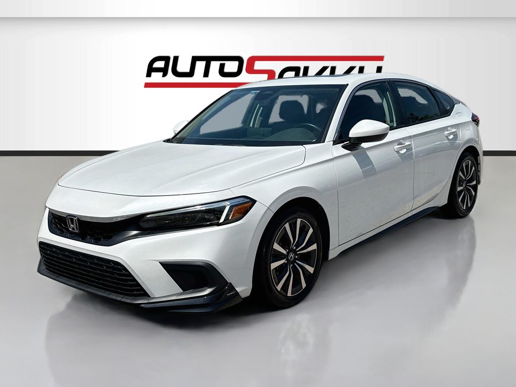 2024 Honda Civic EX-L White at Shottenkirk Kia Fort Bend