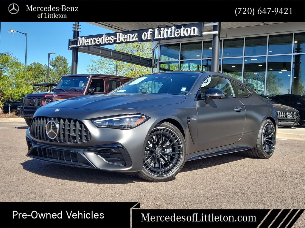 MANUFAKTUR Graphite Gray Magno 2026 Mercedes-Benz CLE AMG CLE 53 4MATIC Coupe All-Wheel Drive 9-Speed Automatic