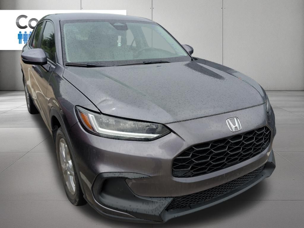 2023 Honda HR-V LX Gray at Classic Chevrolet Galveston