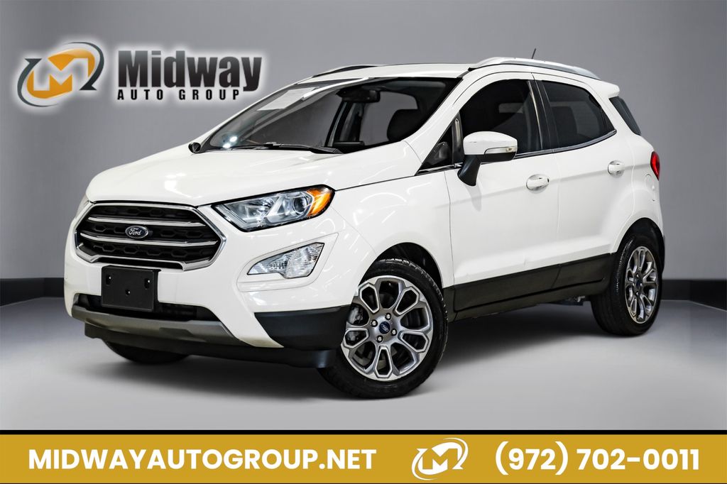 Diamond White 2021 Ford EcoSport SUV / Crossover Front-Wheel Drive 6-Speed Automatic