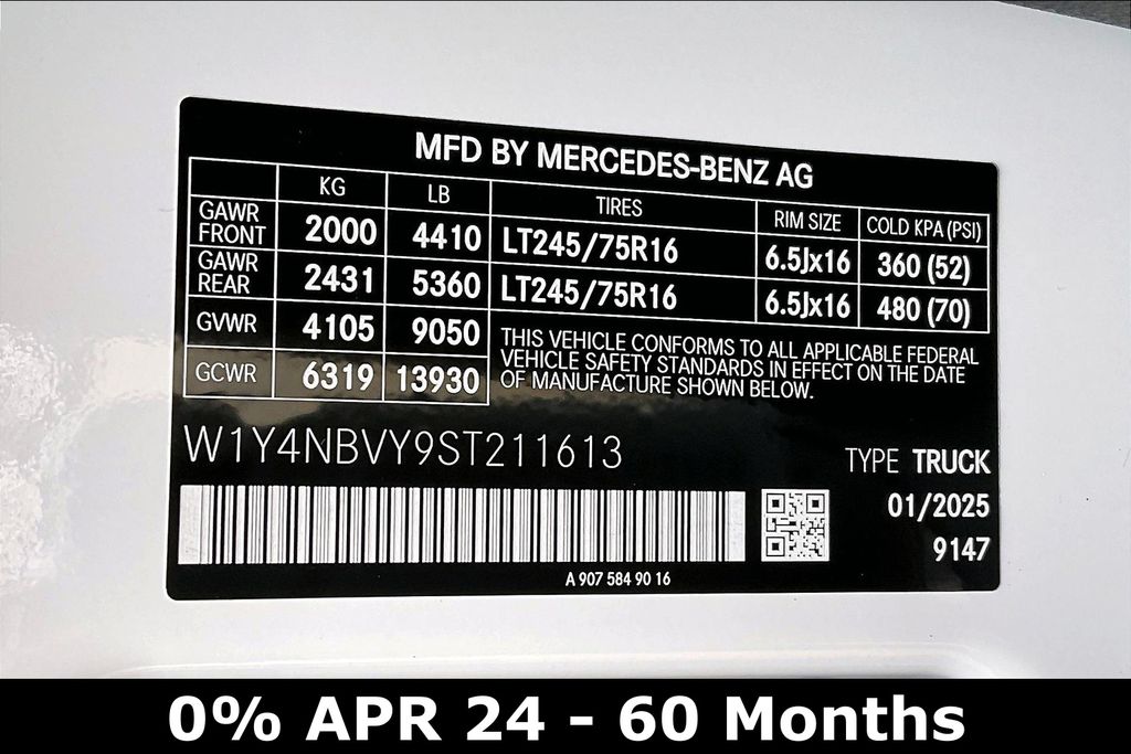 2025 Mercedes-Benz Sprinter Cargo Van Base - Photo 18
