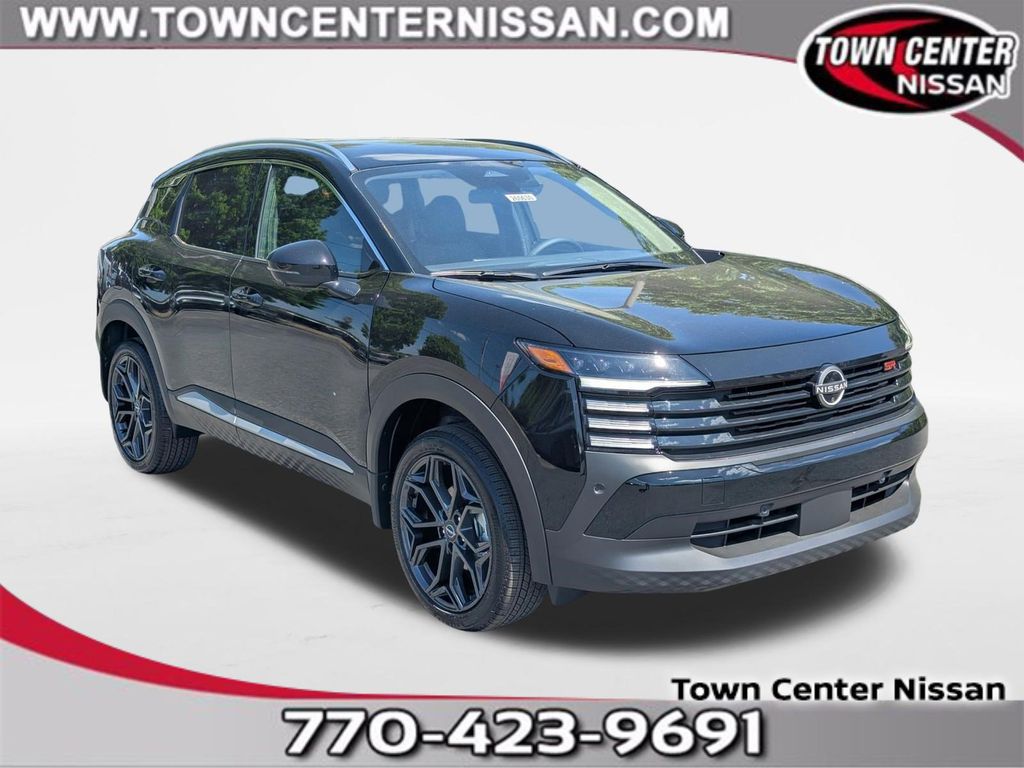 Super Black 2026 Nissan Kicks SR FWD SUV / Crossover Front-Wheel Drive Continuously Variable Transmission