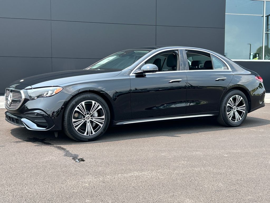 Black 2026 Mercedes-Benz E-Class Sedan All-Wheel Drive 9-Speed Automatic