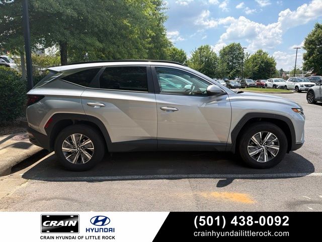 Shimmering Silver 2024 Hyundai Tucson Hybrid SUV / Crossover All-Wheel Drive 6-Speed Automatic