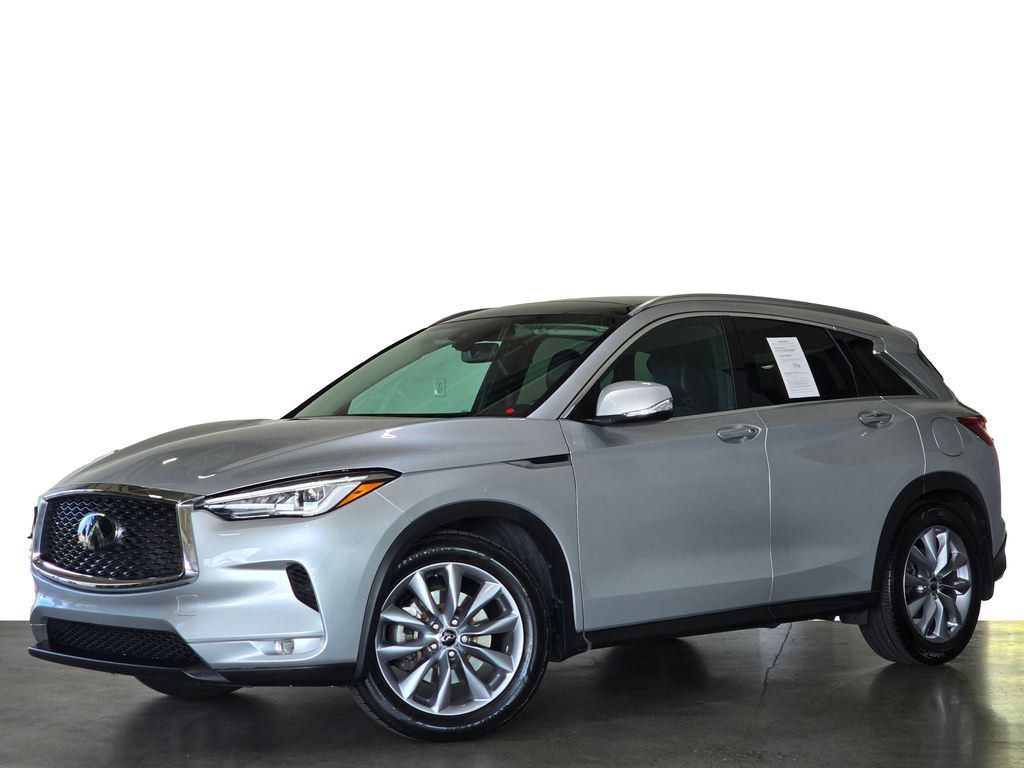 Gray (Liquid Platinum) 2019 INFINITI QX50 SUV / Crossover All-Wheel Drive Continuously Variable Transmission