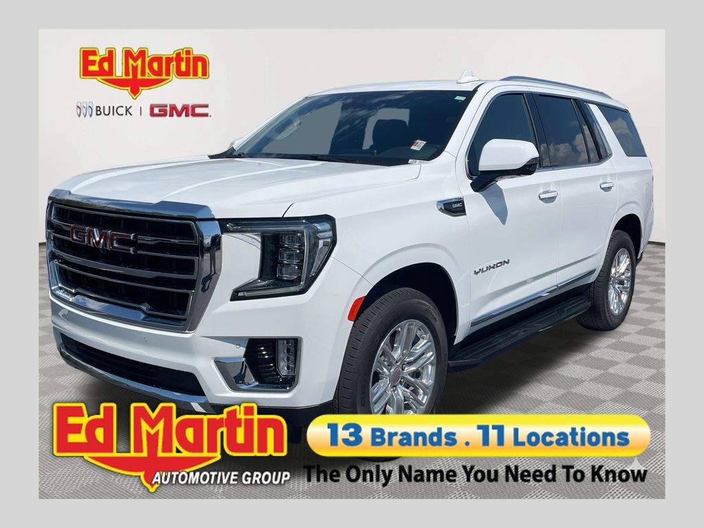 Summit White 2024 GMC Yukon SUV / Crossover Four-Wheel Drive