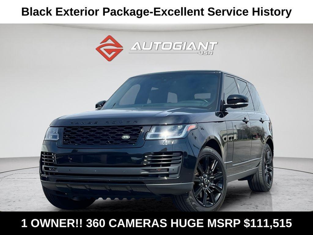 Black 2021 Land Rover Range Rover P400 HSE Westminster Edition AWD SUV / Crossover All-Wheel Drive 8-Speed Automatic