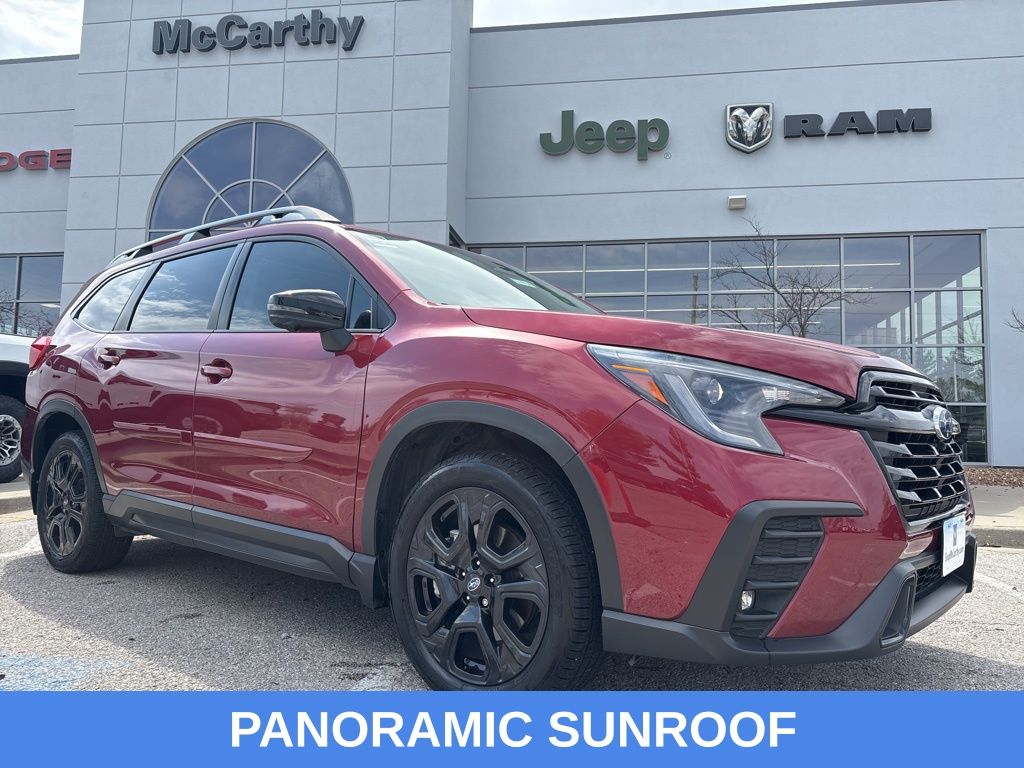 Crimson Red Pearl 2023 Subaru Ascent Onyx Edition Limited AWD SUV / Crossover All-Wheel Drive Continuously Variable Transmission