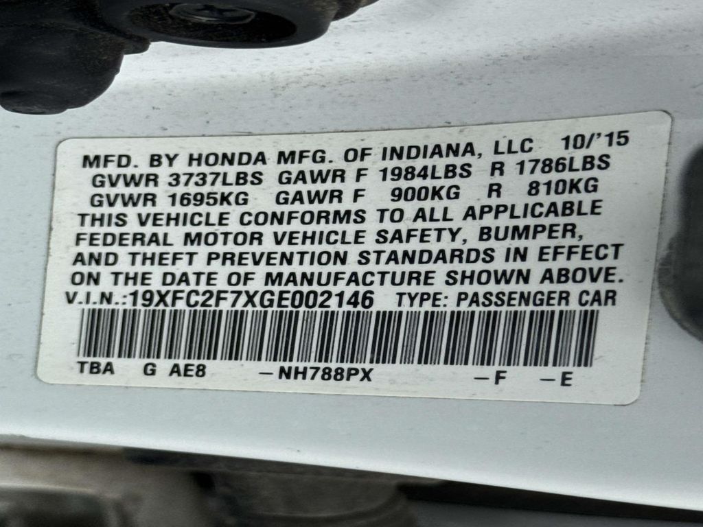Used 2016 Honda Civic Sedan