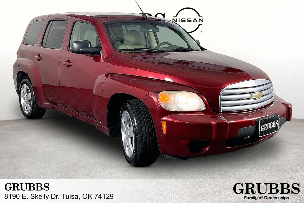 Cardinal Red Metallic 2009 Chevrolet HHR LS FWD Wagon Front-Wheel Drive 4-Speed Automatic