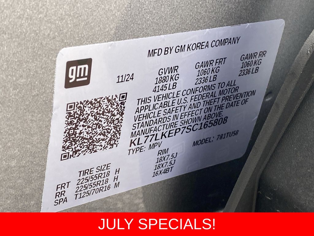 Used 2025 Chevrolet Trax SUV