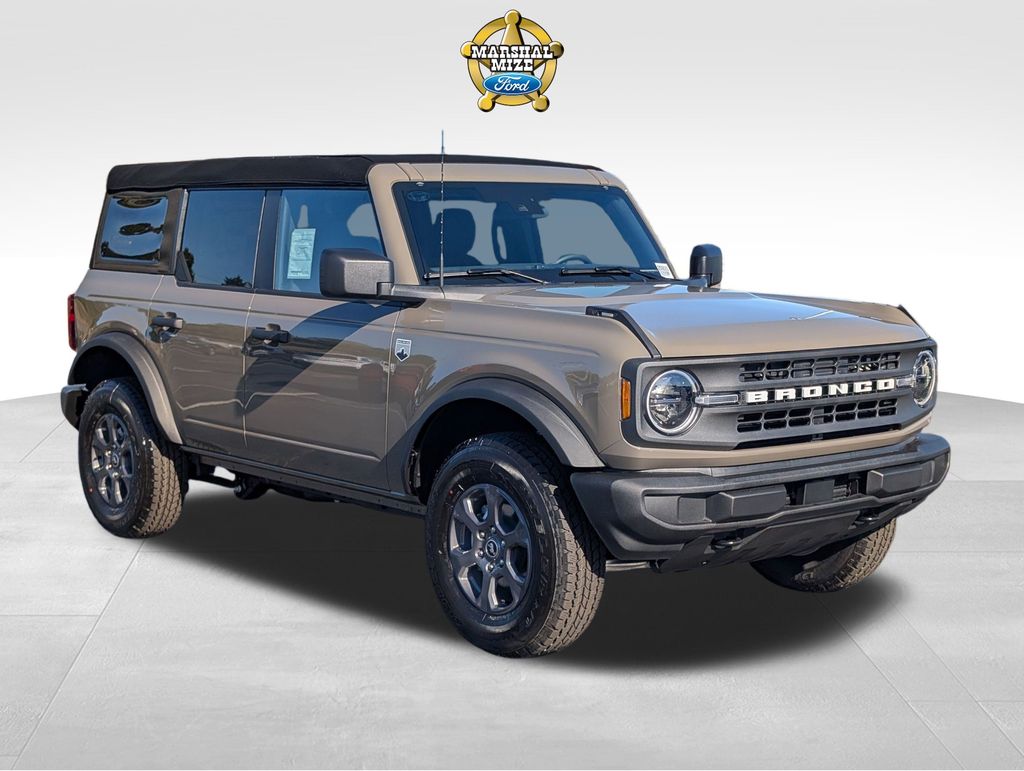 Marsh Gray 2025 Ford Bronco Big Bend 4-Door 4WD SUV / Crossover Four-Wheel Drive Automatic