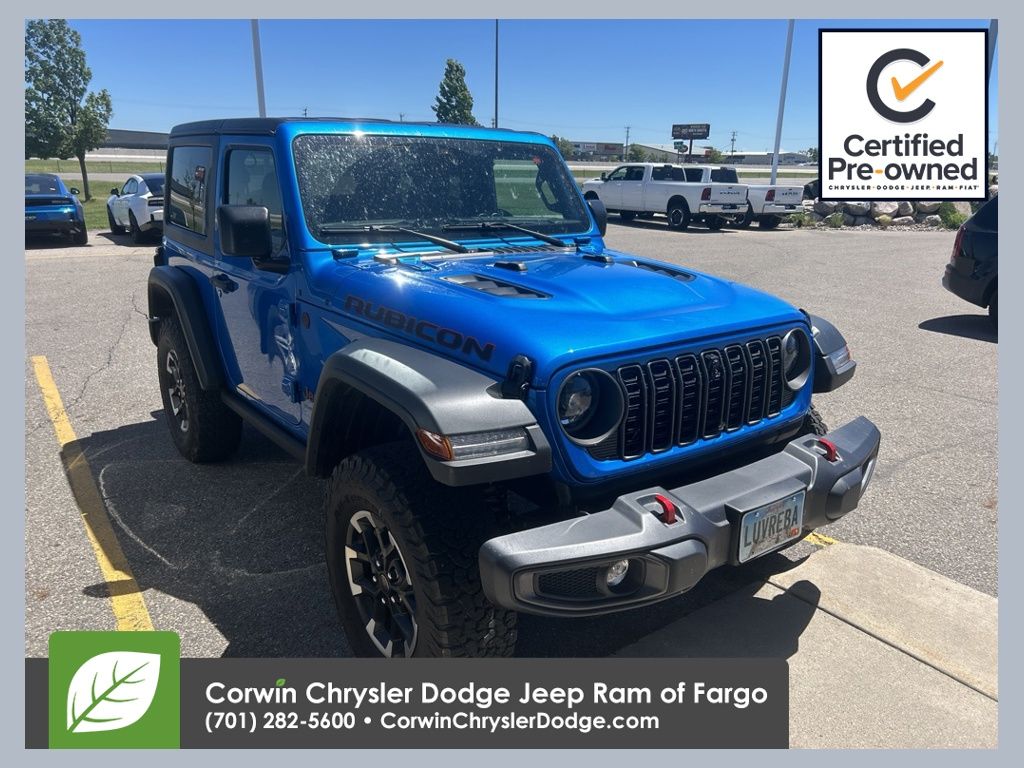 Hydro Blue Pearl Coat 2026 Jeep Wrangler SUV / Crossover Four-Wheel Drive 8-Speed Automatic