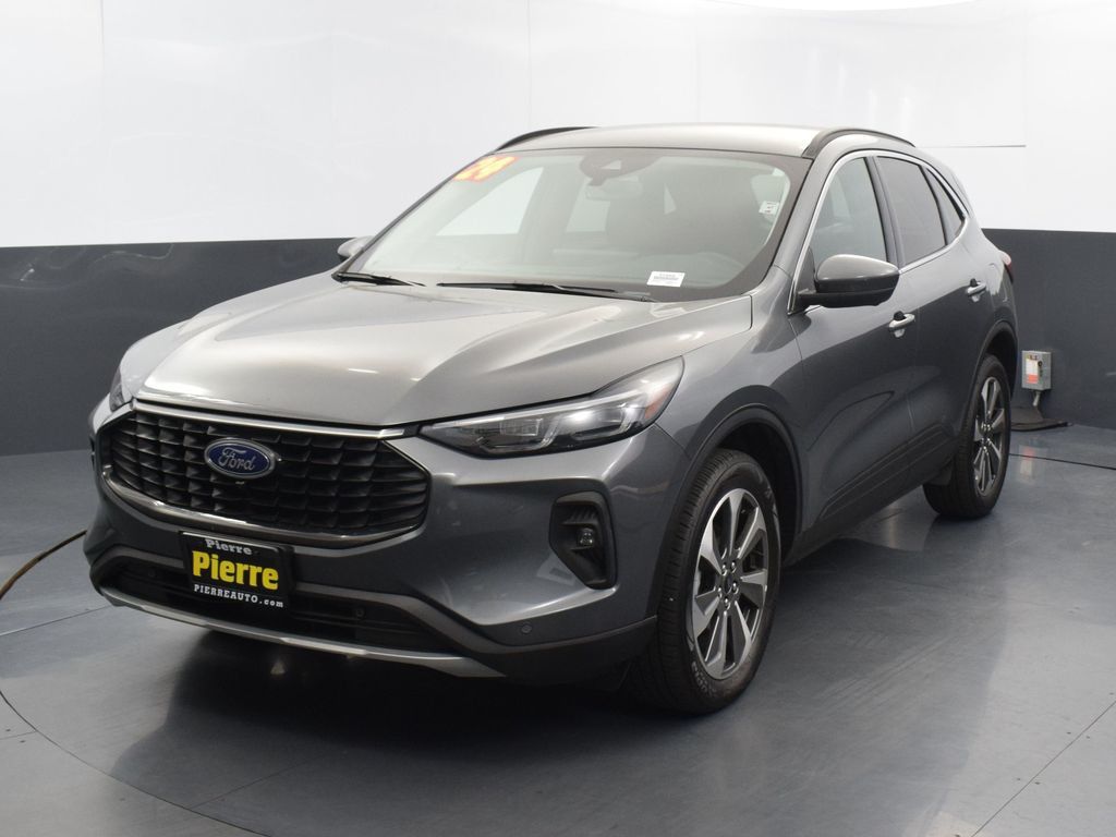 Gray 2024 Ford Escape Platinum AWD SUV / Crossover All-Wheel Drive 8-Speed Automatic