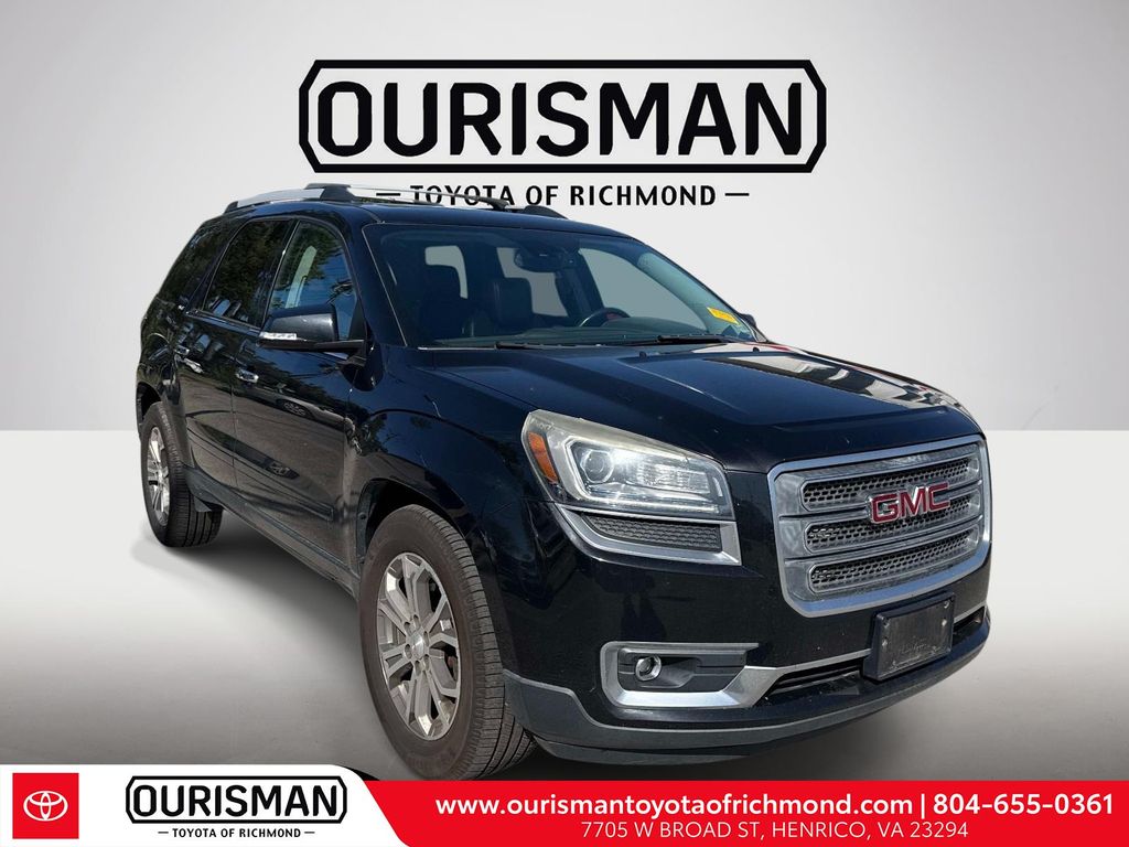 Midnight Amethyst Metallic 2016 GMC Acadia SLT-1 AWD SUV / Crossover All-Wheel Drive 6-Speed Automatic