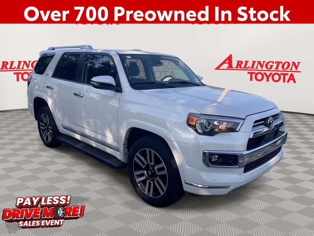 White (Wind Chill Pearl) 2024 Toyota 4Runner SUV / Crossover All-Wheel Drive 5-Speed Automatic