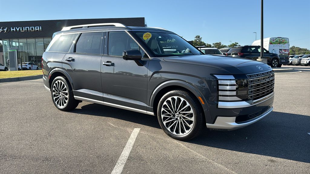 Ecotronic Gray Pearl 2026 Hyundai Palisade Hybrid Calligraphy FWD SUV / Crossover Front-Wheel Drive 6-Speed Automatic