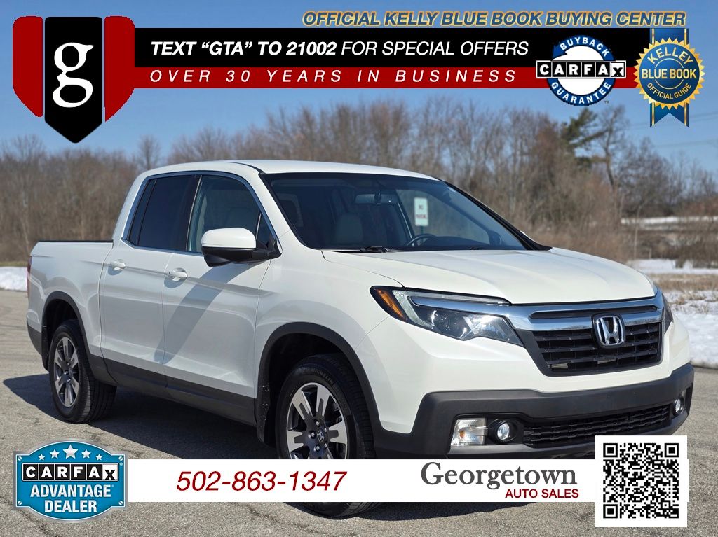 2018 Honda Ridgeline RTL-T AWD
