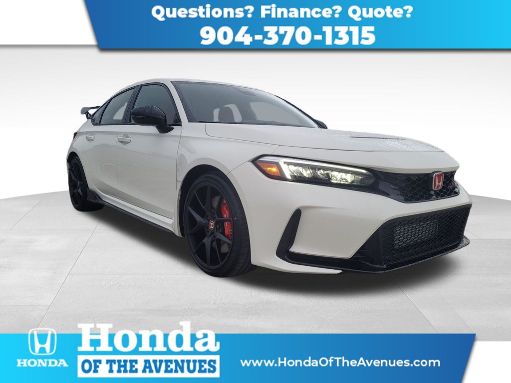 Championship White 2026 Honda Civic Type R Hatchback Front-Wheel Drive 6-Speed Manual