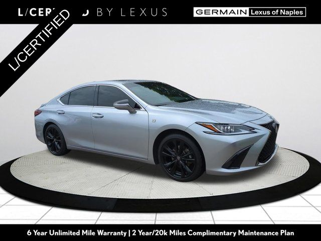 Iridium 2022 Lexus ES Sedan Front-Wheel Drive 8-Speed Automatic