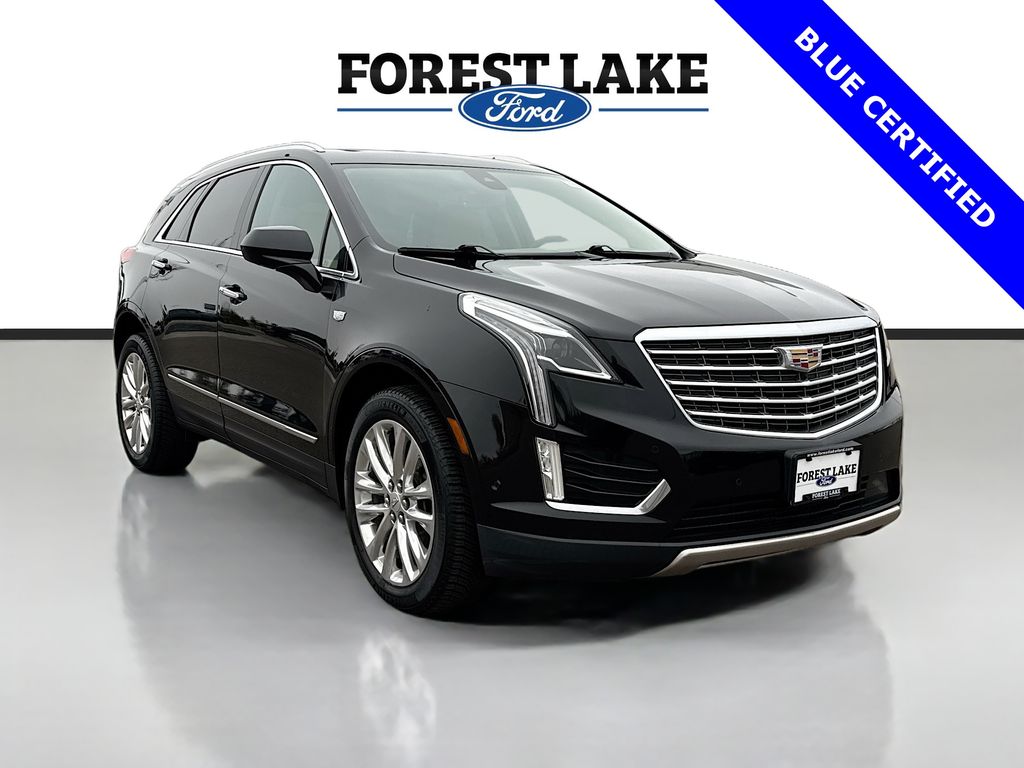Stellar Black Metallic 2017 Cadillac XT5 Platinum AWD SUV / Crossover Four-Wheel Drive 8-Speed Automatic