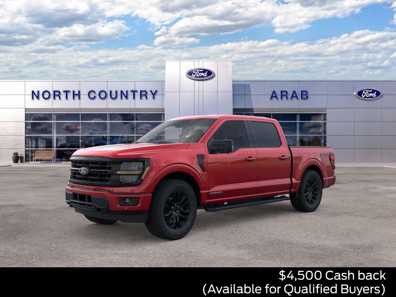 Ruby Red Metallic Tinted Clearcoat 2026 Ford F-150 Pickup Truck Four-Wheel Drive Automatic