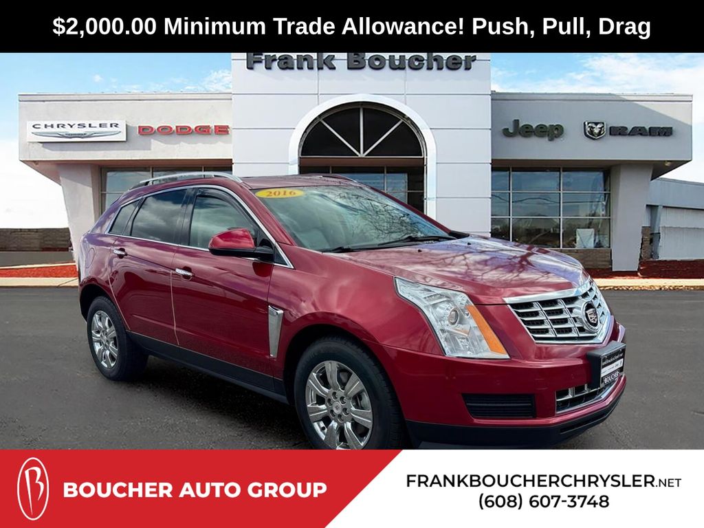 Crystal Red Tintcoat 2016 Cadillac SRX Luxury AWD SUV / Crossover All-Wheel Drive 6-Speed Automatic