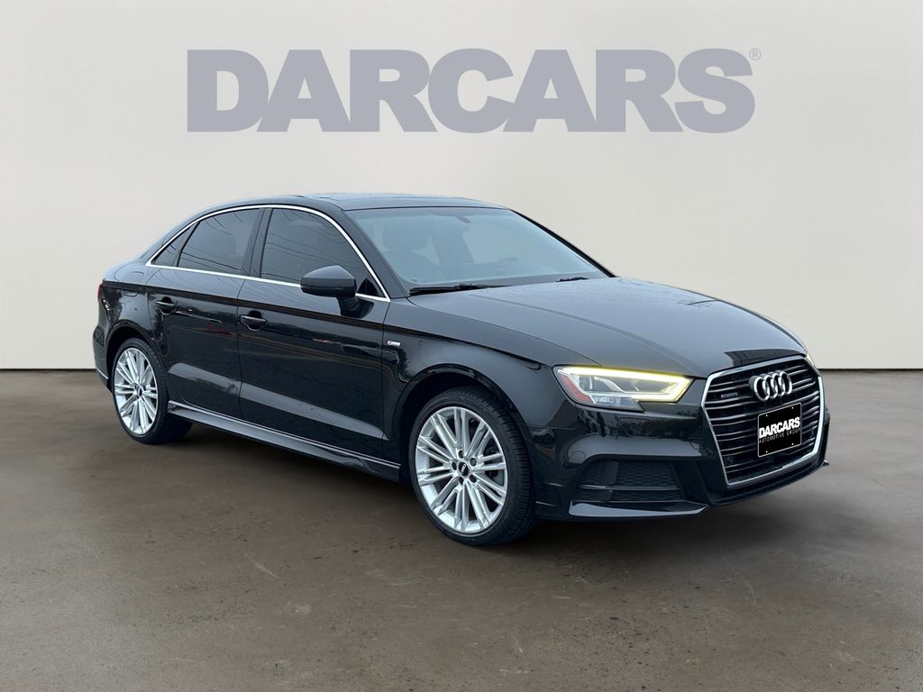 Black Metallic 2017 Audi A3 2.0T quattro Premium Plus Sedan AWD Sedan All-Wheel Drive 6-Speed Automatic