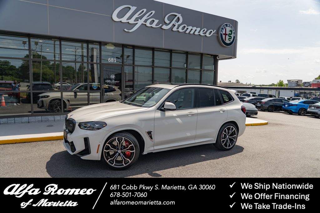 Alpine White 2023 BMW X3 M AWD SUV / Crossover All-Wheel Drive 8-Speed Automatic