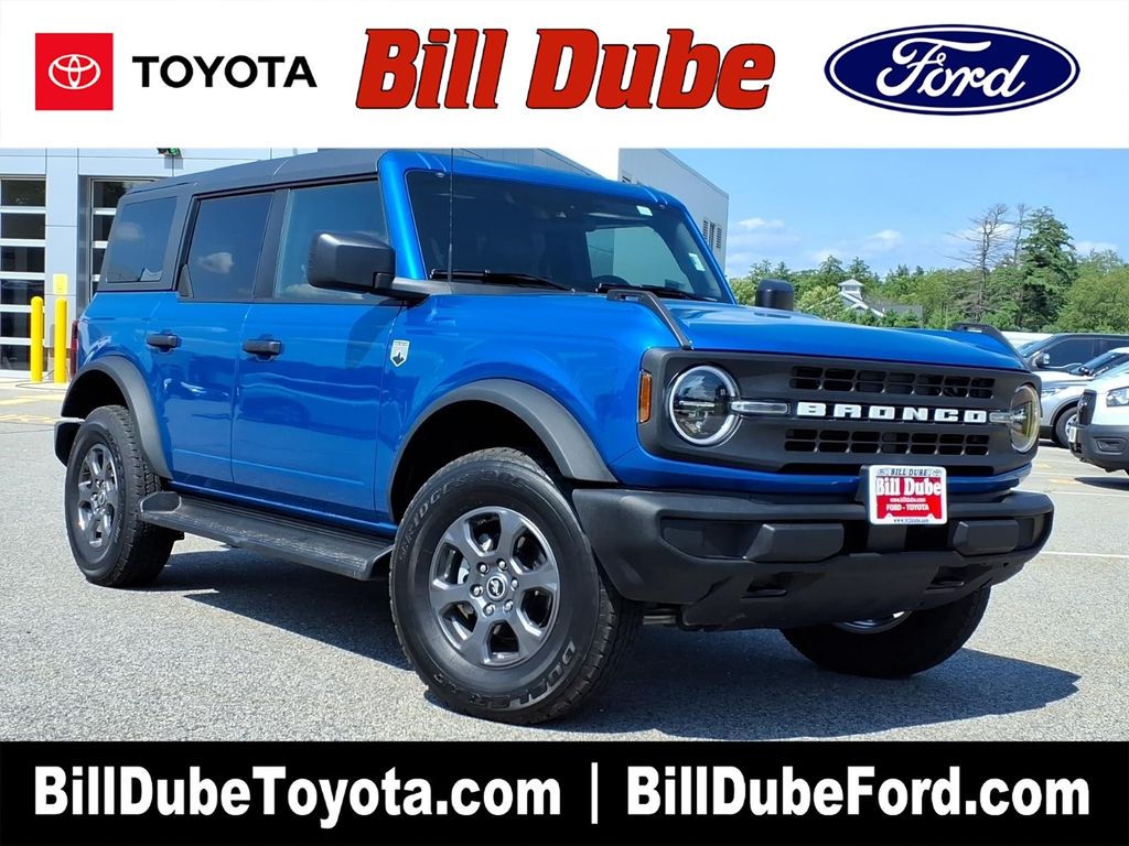 Velocity Blue Metallic 2025 Ford Bronco SUV / Crossover Four-Wheel Drive Automatic