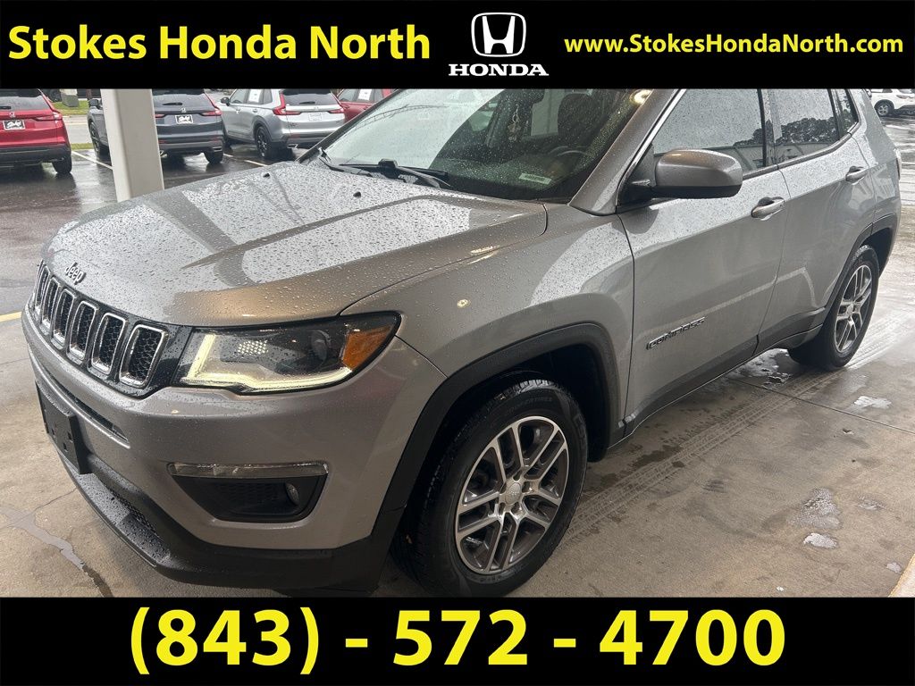 2020 Jeep Compass Latitude Silver at Walterboro Ford