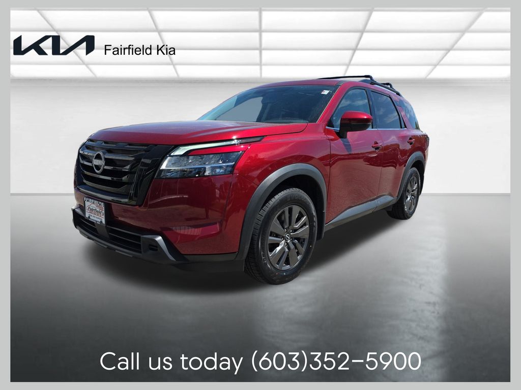 Red (Scarlet Ember Tintcoat) 2022 Nissan Pathfinder SV 4WD SUV / Crossover All-Wheel Drive 9-Speed Automatic