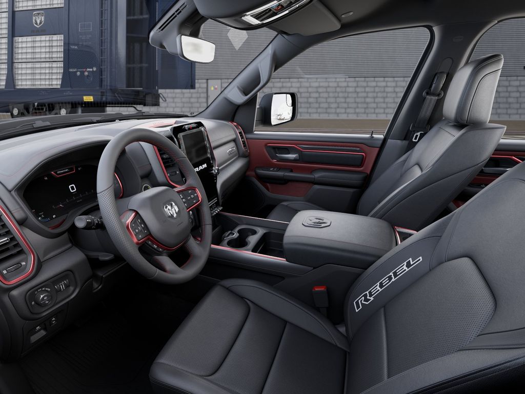 New 2026 Diamond Black Crystal Pearlcoat Ram Rebel image 22