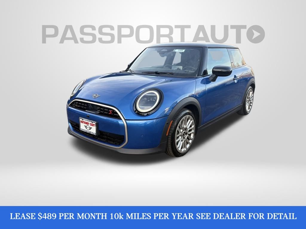 Icy Sunshine Blue Metallic 2025 MINI Cooper S 2-Door Hatchback FWD Hatchback Front-Wheel Drive Automatic